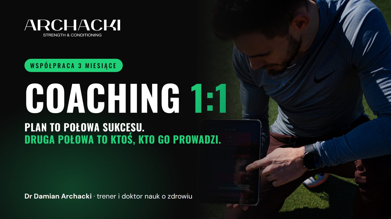 Okładka filmu: Coaching 1:1, Dr Damian Archacki